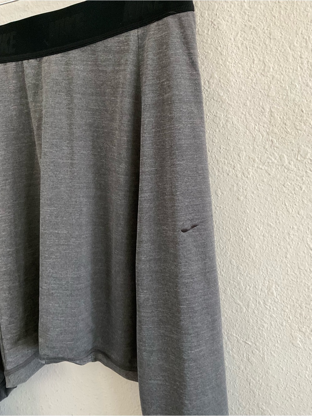Nike Gray Yoga Harem Pants with Black Waistband - Picture 2 of 5